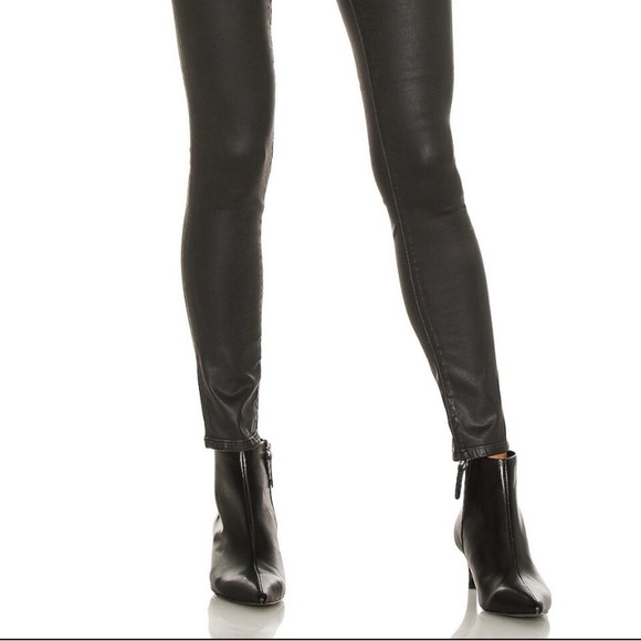 AG Adriano Goldschmied the legging ankle skinny black jeans size 27 - Picture 8 of 8